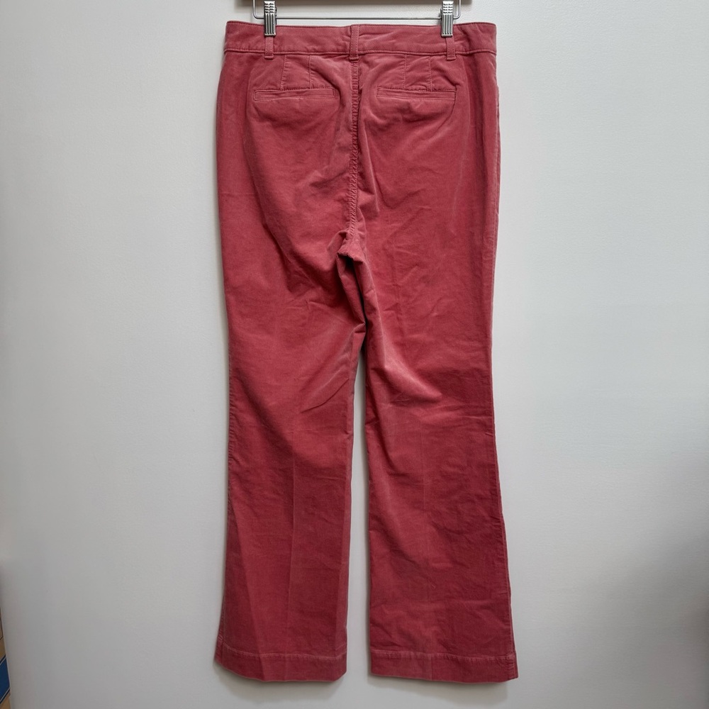 Talbots Stretch Corduroy High Rise Flare Leg Pants Size 10 - Picture 6 of 11